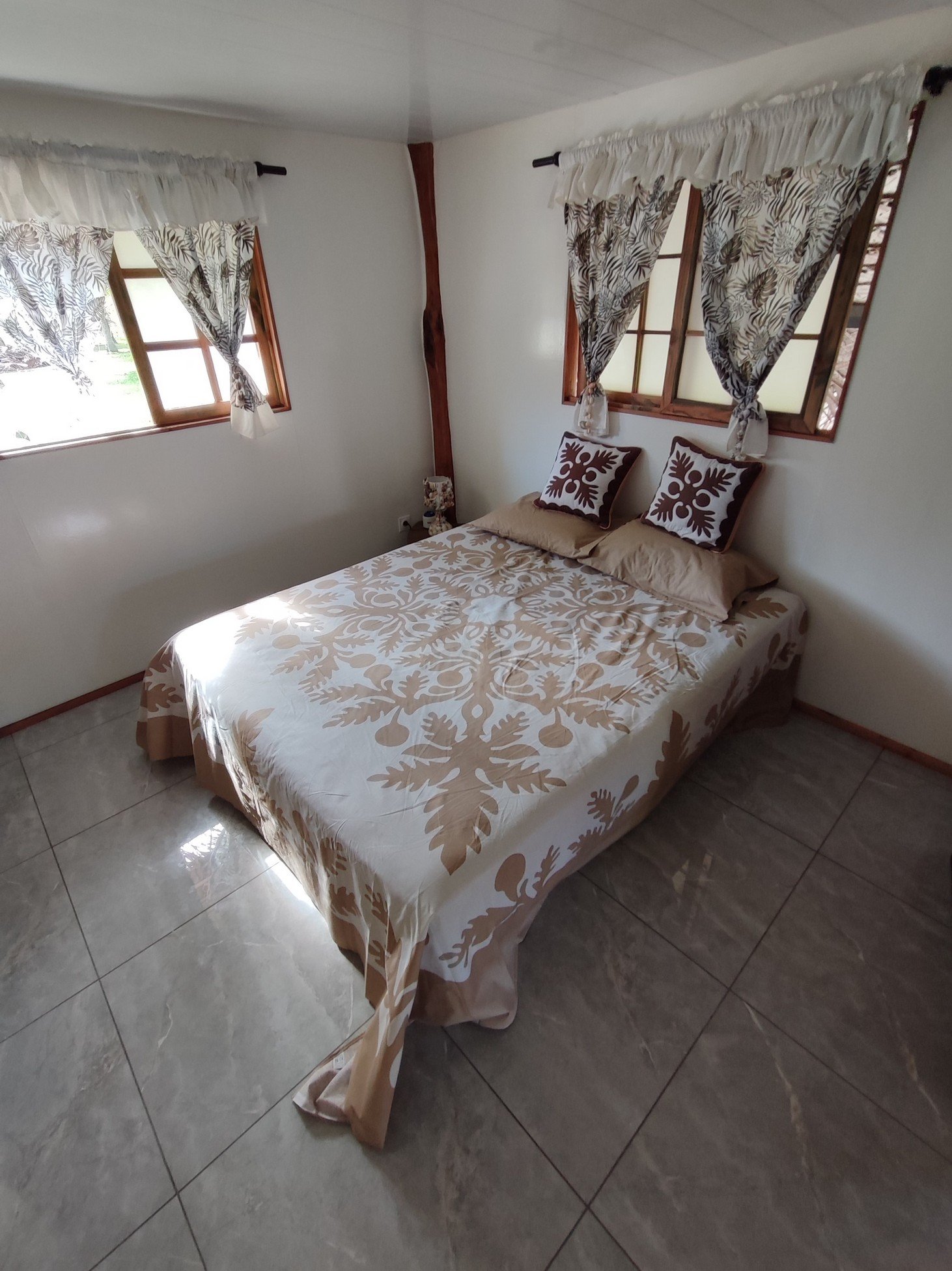 Bungalow typiquement polynésien